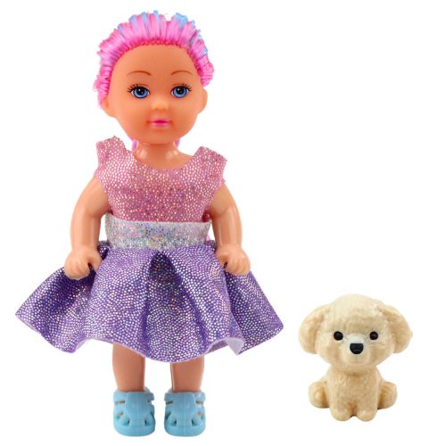 Mini Doll In Dress Szett Pupil Mix 12cm