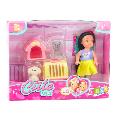 Mini baba ruha kutyakennel hordozó készlet