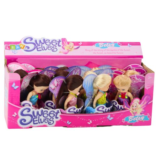 Mini Baba Tündér Manó Kék Lila Rózsaszín Mix 11,5cm