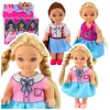 Kaibibi Mini Baba Hosszú Hajú Színes Ruha 12 cm Mix