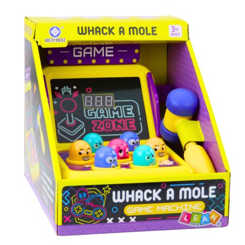 Whack A Mole Arcade játék nyerőgép Hammer Lights hangokkal