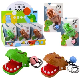 Arcade játék Dentist Dinosaur Keychain Pendant 2 az 1-ben