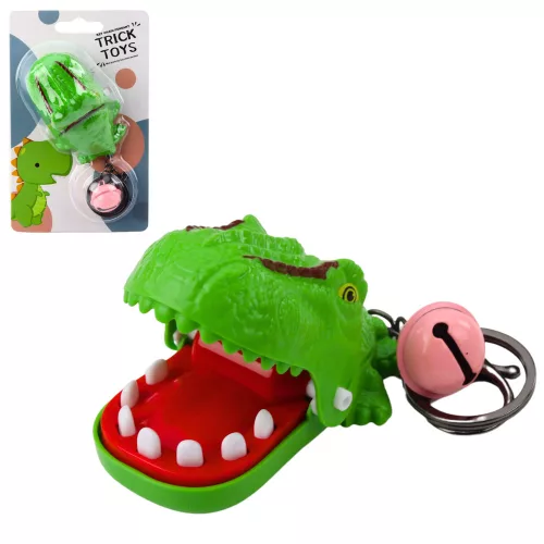 Arcade játék Dentist Dinosaur Keychain Pendant 2 az 1-ben
