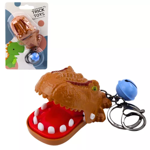 Arcade játék Dentist Dinosaur Keychain Pendant 2 az 1-ben