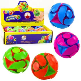   Színváltó labda dobáshoz és zsonglőrködéshez 6 cm színes