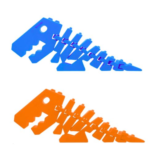 Dinosaur Puzzle Fidget 3D Puzzle Rugalmas Hajlítható Mix