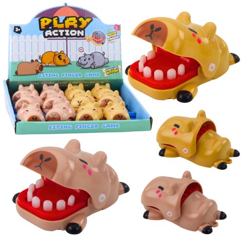 Biting Capybara Mini Dentist Arcade játék ábra