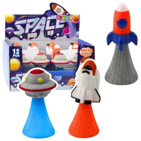 Ugrás űrhajó tavaszi színes fényeken, 11 cm-es keverék