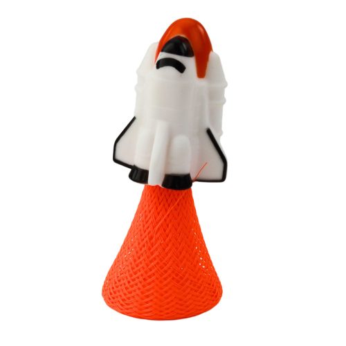 Ugrás űrhajó tavaszi színes fényeken, 11 cm-es keverék