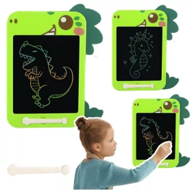 Marker Rajztábla Író LCD Dinosaur Stylus Green
