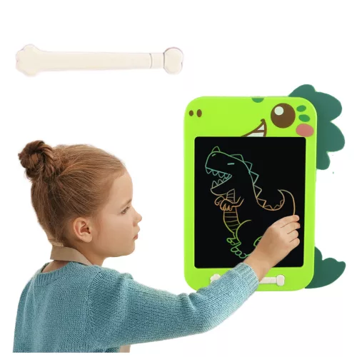 Marker Rajztábla Író LCD Dinosaur Stylus Green