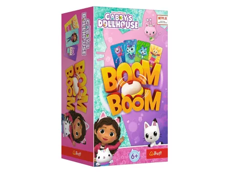 Családi játék Boom Boom Macskaház Gabi Trefl 02548