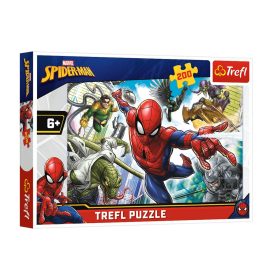   Rejtvény 200 db. Született hős Disney Marvel Spiderman Trefl 13235