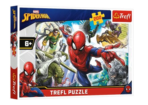 Rejtvény 200 db. Született hős Disney Marvel Spiderman Trefl 13235