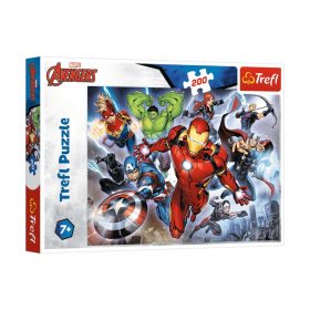 Rejtvény 200 db. Brave Avengers Disney Marvel Trefl 13260