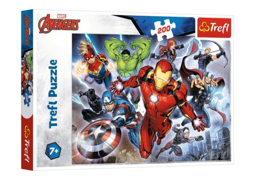Rejtvény 200 db. Brave Avengers Disney Marvel Trefl 13260