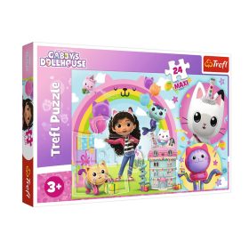 Rejtvény 24 db. Maxi Vidám Gabi Trefl 14353