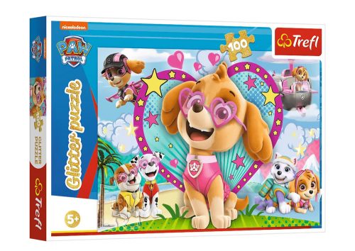 100 db-os puzzle. A ragyogó égbolton Trefl 14818