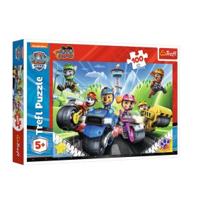 Puzzle 100 db Paw Patrol on Motorcycles Trefl 16430