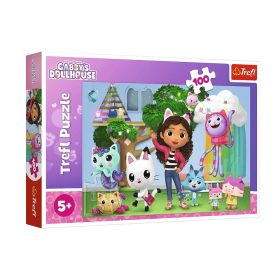 Puzzle 100db. Gabi macskaháza, Trefl 16464