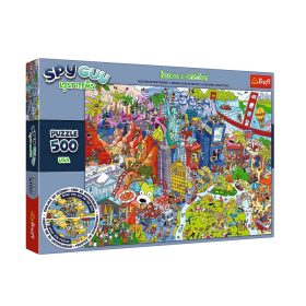 Kémember Elveszett Tárgyak Puzzle 500 db. USA Trefl 37480