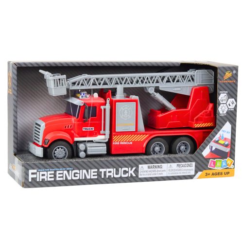 Tűzoltóautó létragém meghajtó vízlámpák hangjai