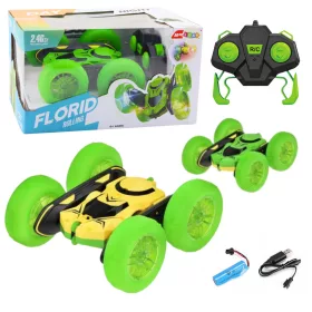 Távirányító Stunt Car RC 360° zöld