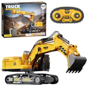 DIY távirányítós lánctalpas kotró 133el RC