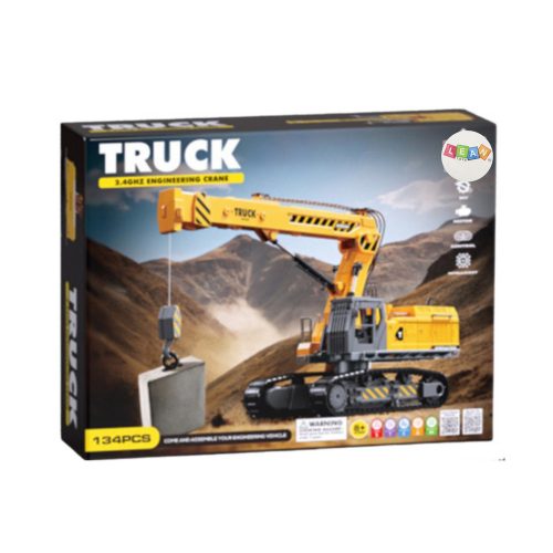 DIY távirányítós lánctalpas kotró 133el RC