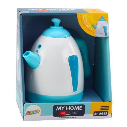 Akkumulátoros vízforraló gőzlámpái türkiz hangok