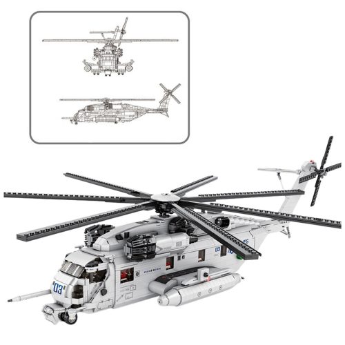 Építőelemek Szállítóhelikopter Helikopter 2192el