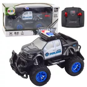 RC 1:20 távirányítós terepjáró rendőrautó