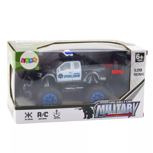 RC 1:20 távirányítós terepjáró rendőrautó