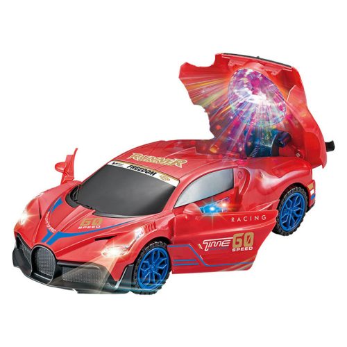 Sportautó Akadályérzékelő Led Ball 360°-ban forgó fények vörös hangok