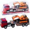 Set Truck Tow Truck Félpótkocsi lánctalpas kotró