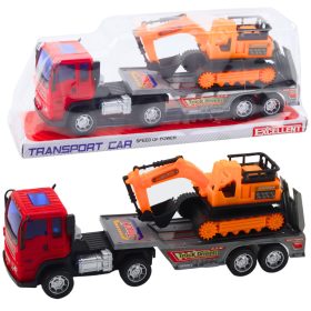 Set Truck Tow Truck Félpótkocsi lánctalpas kotró