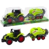 Traktor traktor mezőgazdasági bálázó széna bálázó zöld halmaza