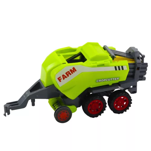 Traktor traktor mezőgazdasági bálázó széna bálázó zöld halmaza