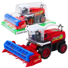 Kombájn Farm mezőgazdasági fejléc meghajtó piros