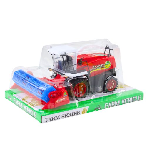 Kombájn Farm mezőgazdasági fejléc meghajtó piros