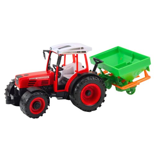 Farmer's traktor vetőgéppel Red 34cm