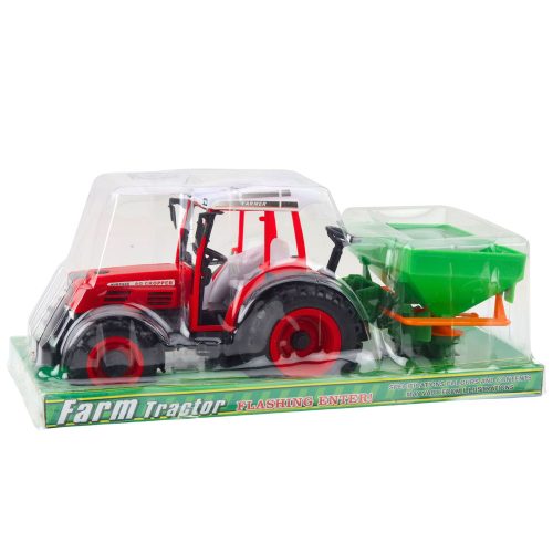 Farmer's traktor vetőgéppel Red 34cm