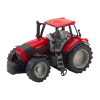 Mezőgazdasági traktor Sárga Pótkocsival Piros 46cm