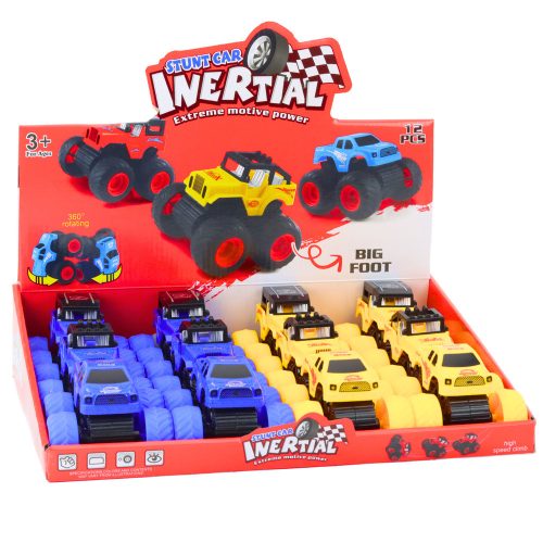 Hegymászó terepjáró autó meghajtó sárga kék