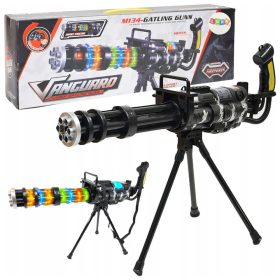 Sniper Puska Állvány Fények Hangok Vibráció Fekete