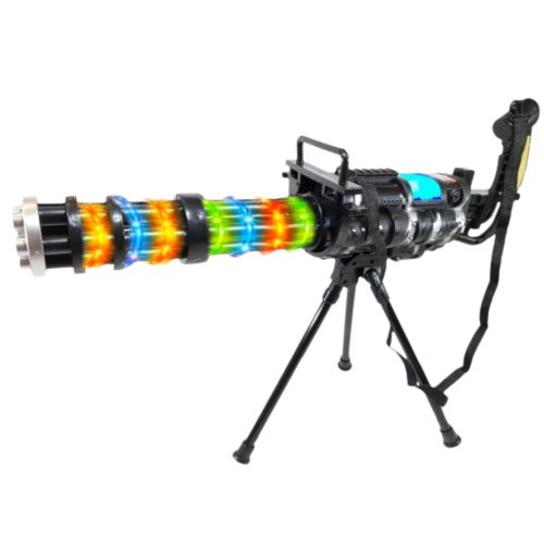 Sniper Rifle Stand Lights Sounds Vibrations Black