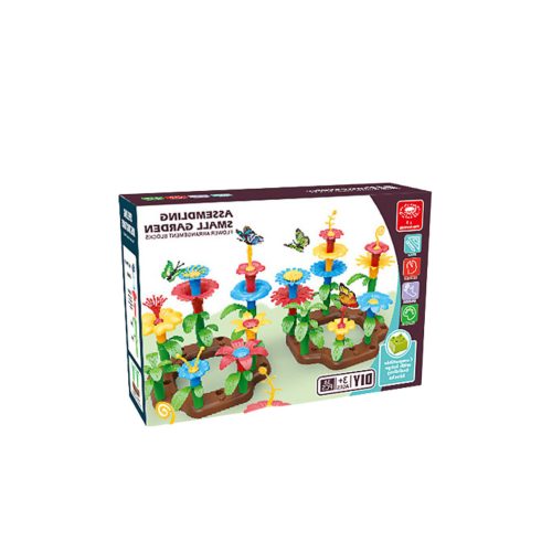 DIY virágoskert építőkockák 148 darab