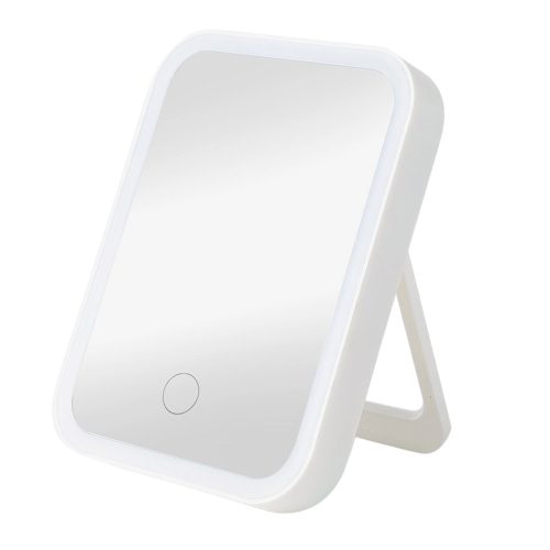 LED-es megvilágított tükör 3 világítási mód 90°-os dőlésszög fehér