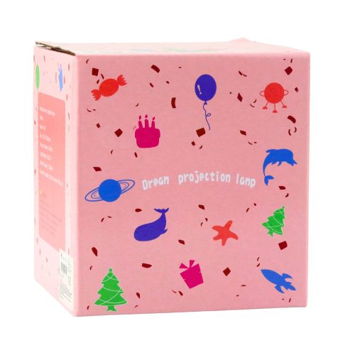 Star projektor gyerekeknek éjszakai fény 6 cserélhető vetítés