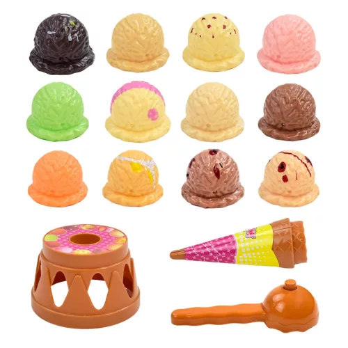 Ice Cream Tower Árkádjáték Színes gombok 17 db.